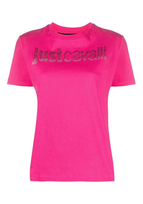 Just CavalliT-shirt with rhinestones JUST CAVALLI | T-shirt | 75PAHE00 CJ110455